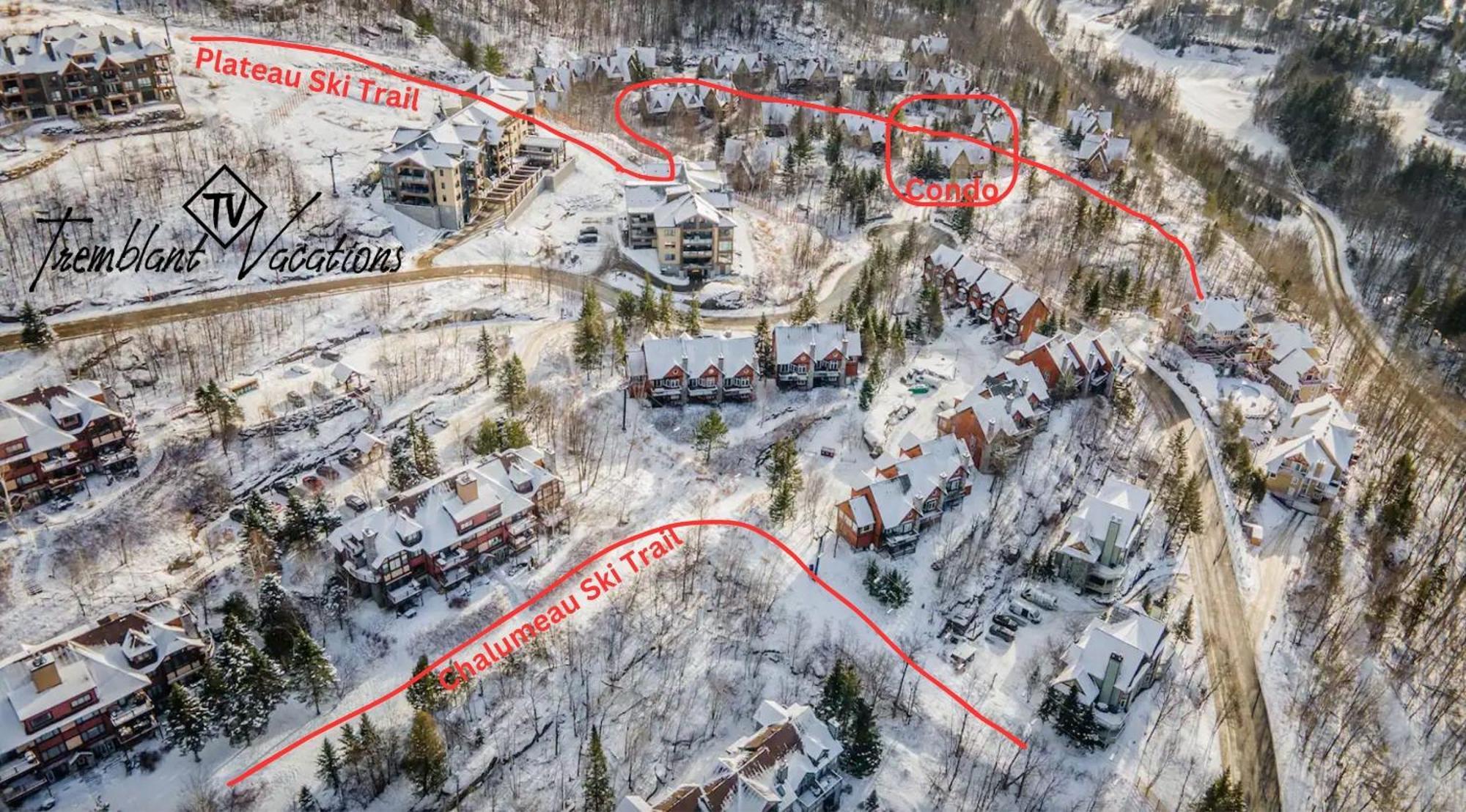 شقة Le Plateau By Tremblant Vacations مونت تريمبلانت المظهر الخارجي الصورة